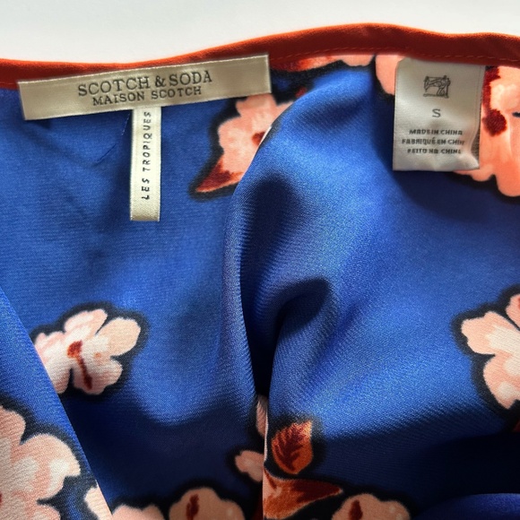 Scotch & Soda Hibiscus Print Dress | Size Small | NWOT - Picture 12 of 15